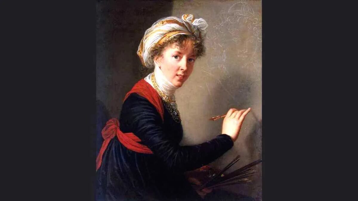 Elisabeth Vigee Le Brun · Frankreich · Porträt Kunst Bild Malerei · AVENTIN Storys