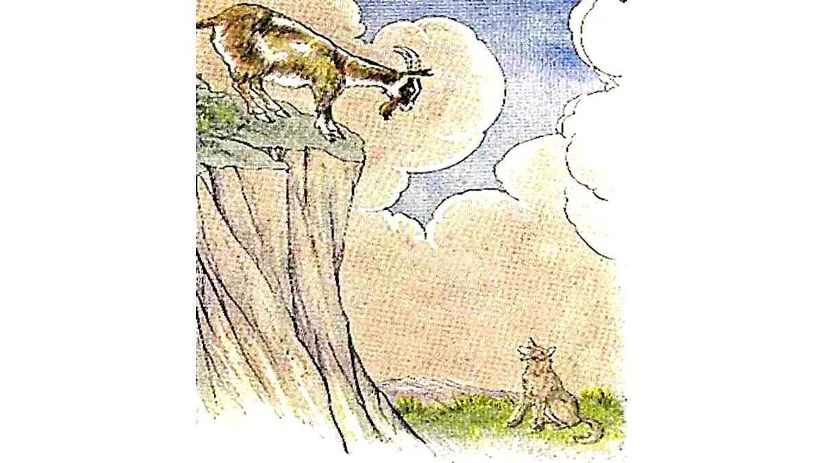 Wolf und Ziege · Versprechen und Vertrauen · Aesop Fabel · AVENTIN Storys