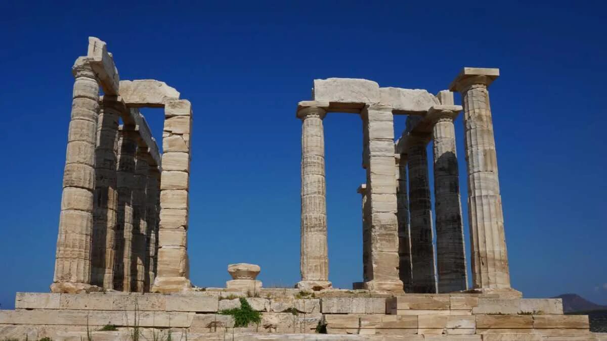 Poseidon Tempel in Sounion · Griechenland Attika · AVENTIN Storys