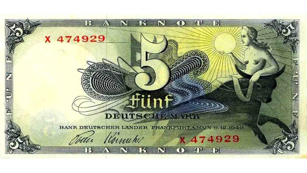 Zeus Europa Geld Deutsche-Mark Griechische-Sage Mythologie · AVENTIN Storys