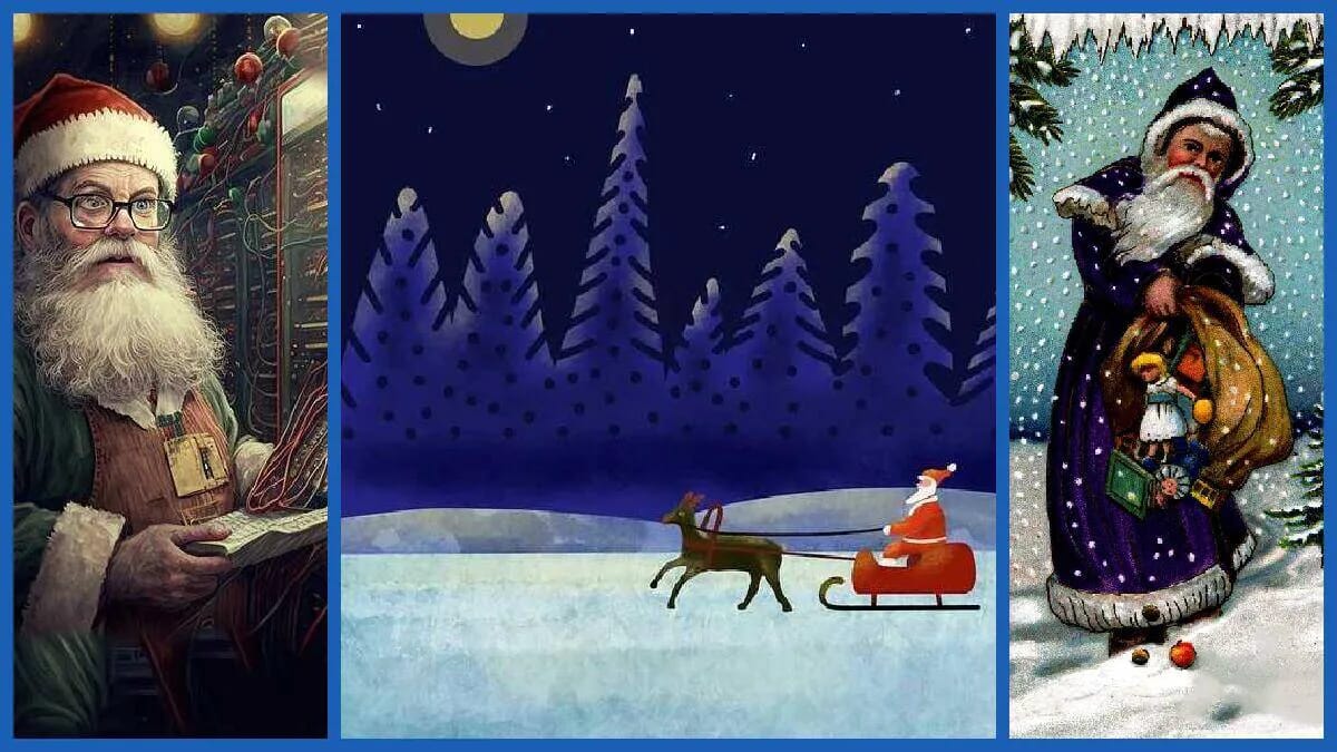 Weihnachtsmann · Weihnachten Symbolfigur Nikolaus · Santa Claus · AVENTIN Storys