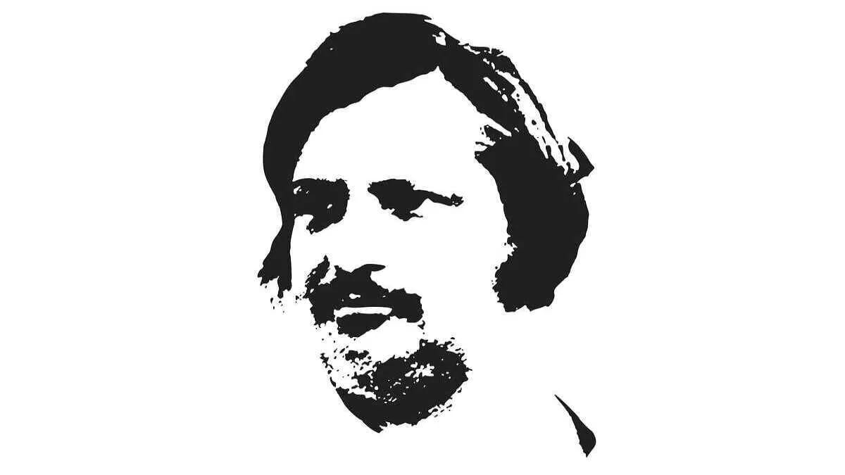 Schwarz-weißes Porträt von Honoré de Balzac zum literarischen Text Facino Cane, einer fantastischen Geschichte