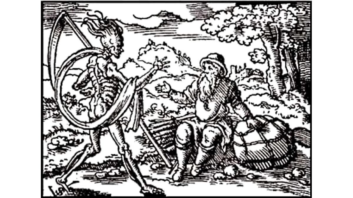 der greis und der tod fabel aesop besinnung und reflexion 25