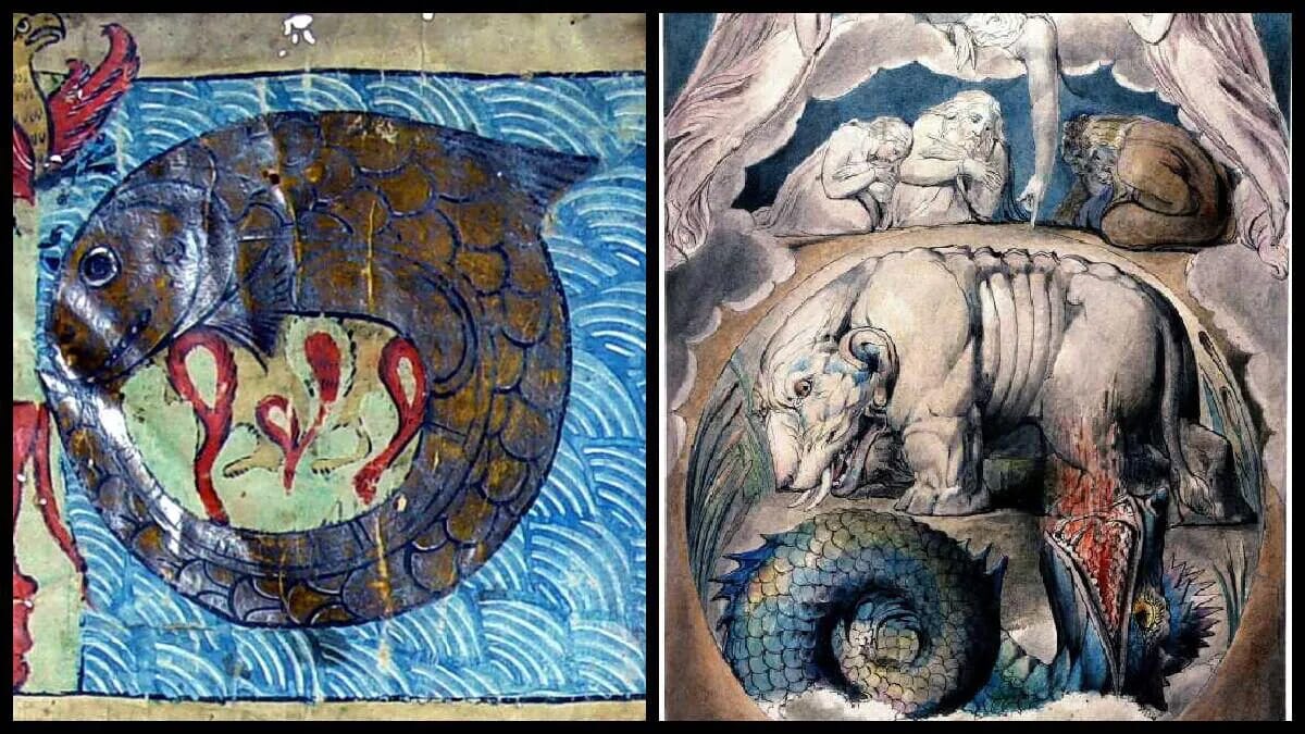 Leviathan Kosmos Ungeheuer Mythologie Symbol Dämon Bosheit
