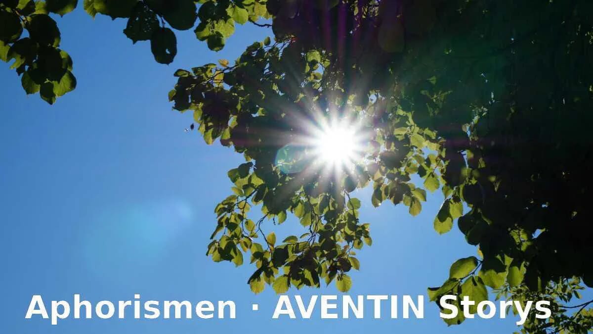 Aphorismen · AVENTIN Storys · Lebensweisheiten