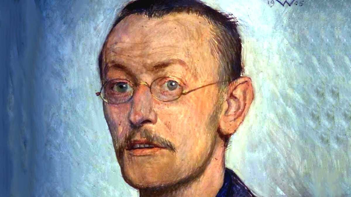 Hermann Hesse · Schriftsteller Bild Gemälde · AVENTIN Storys